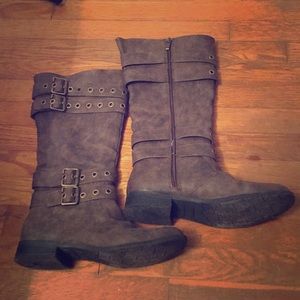 New worn once, Size 11 woman’s boots
